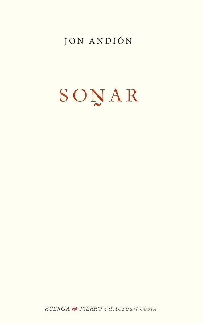 Knjiga SOÑAR JON ANDIÓN MONÍS