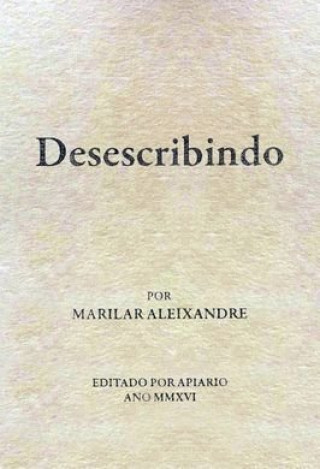 Boek Desescribindo Aleixandre