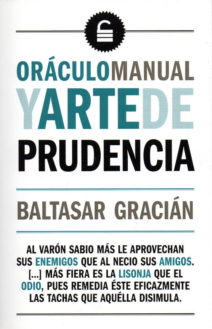Kniha ORACULO MANUAL Y ARTE DE PRUDENCIA GRACIAN