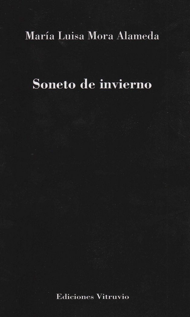 Kniha Soneto de invierno Mora Alameda