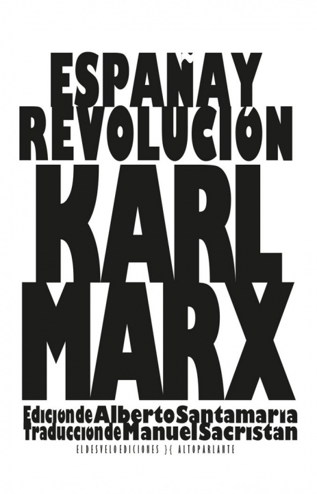 Kniha España y Revolución Marx