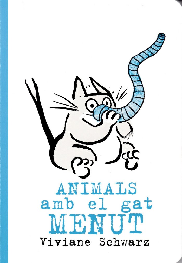 Knjiga Animals amb el gat Menut Schwarz
