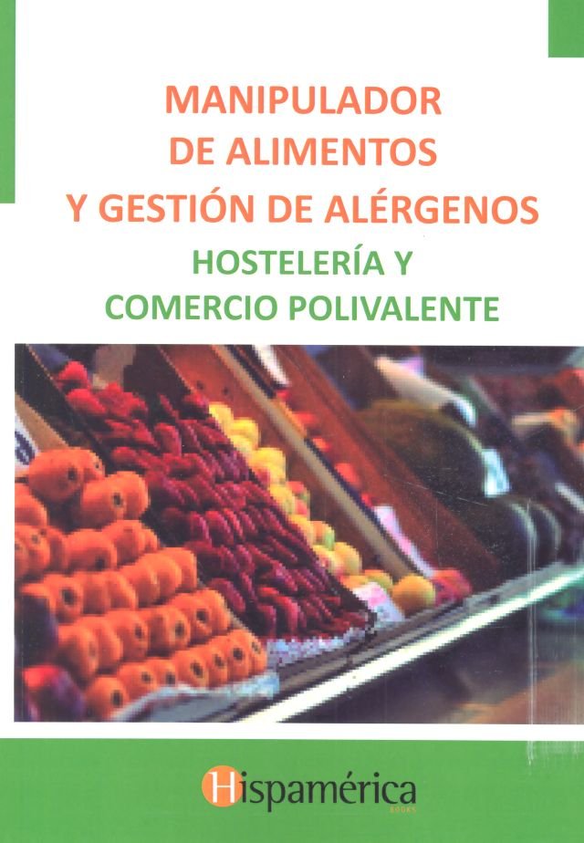 Könyv MANIPULADOR DE ALIMENTOS Y GESTION DE ALERGENOS HOSTELERIA 