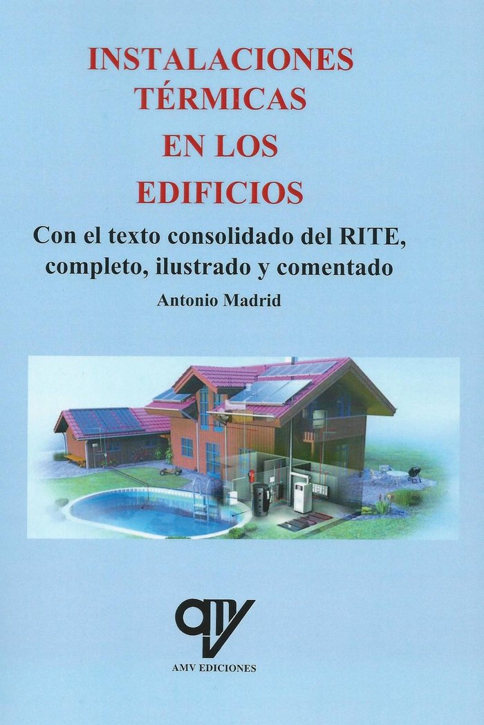 Kniha Instalaciones térmicas en los edificios Madrid Vicente