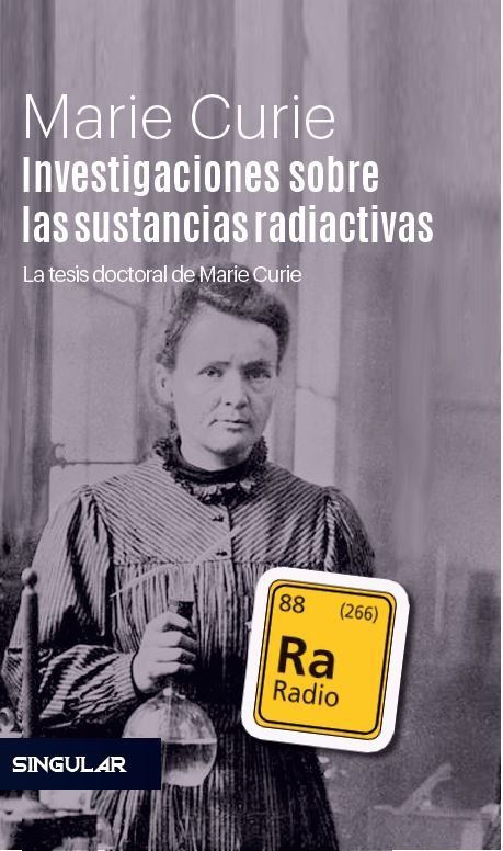 Carte Investigaciones sobre las sustancias radiactivas Curie