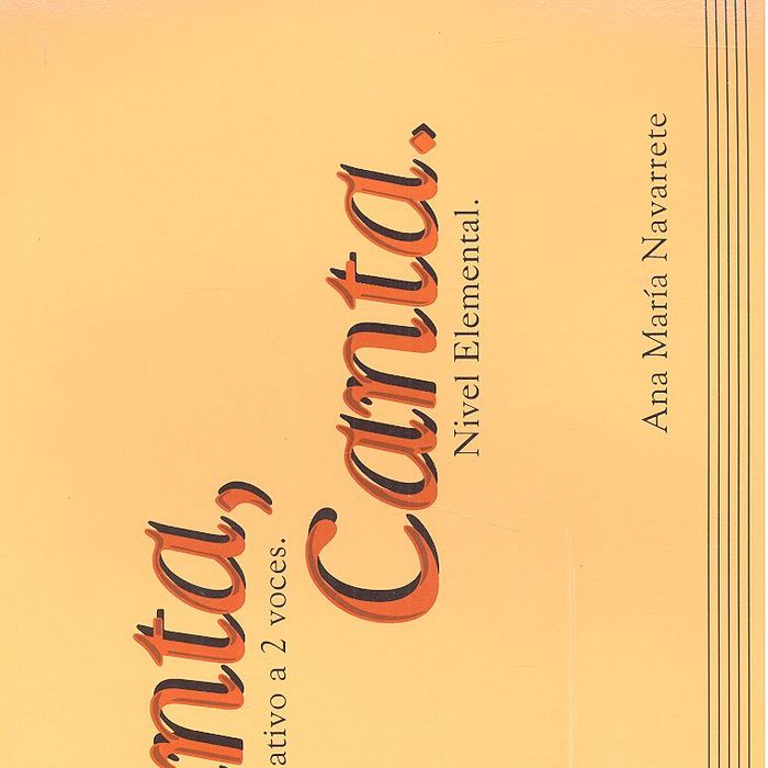 Libro Canta, canta Navarrete Porta