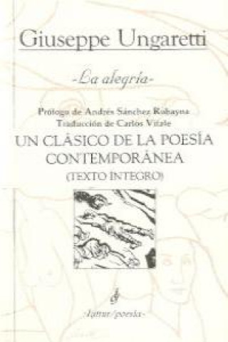 Boek La alegr­a UNGARETTI