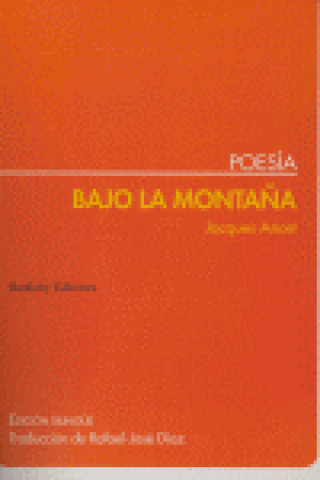 Libro BAJO LA MONTAÑA ANCET