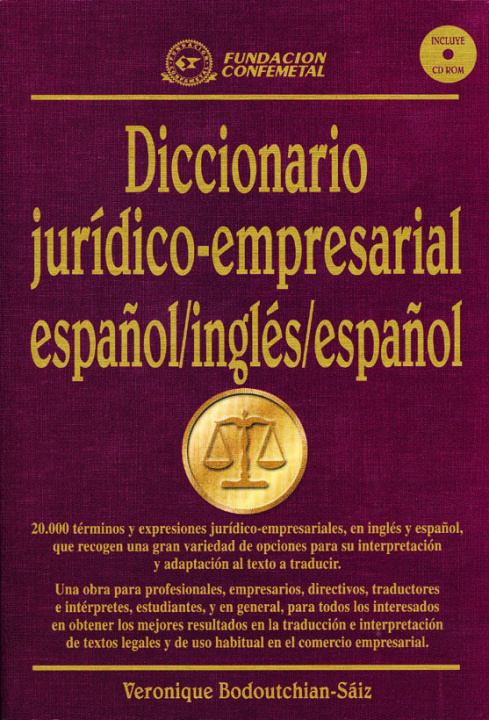 Carte Diccionario jurídico-empresarial español/inglés/español Bodoutchian-Sáiz