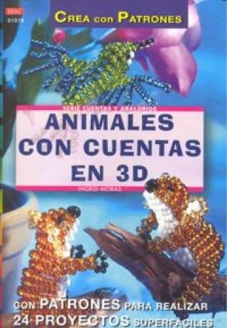 Carte Serie Abalorios nº 15. ANIMALES CON CUENTAS EN 3D Moras