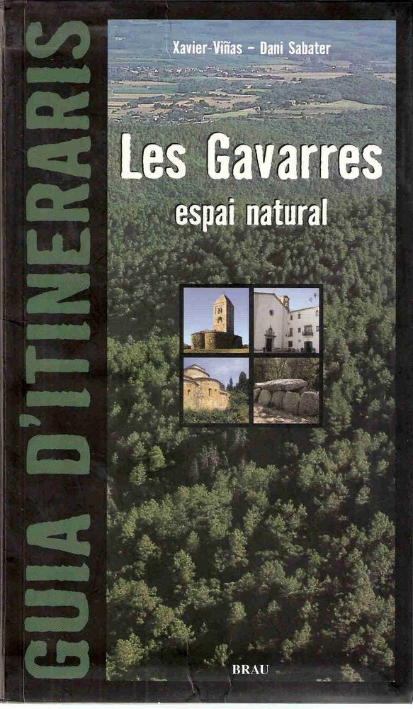 Carte Les Gavarres. Espai natural Viñas Teixidor