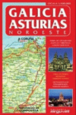 Knjiga MAPA GALICIA-ASTURIAS (NOROESTE) 