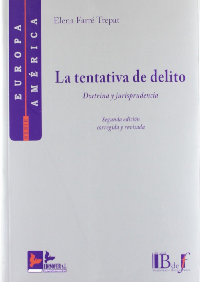 Kniha TENTATIVA DE DELITO, LA FARRE TREPAT