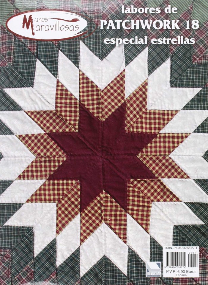 Kniha IDEAS PARA PATCHWORK 18 