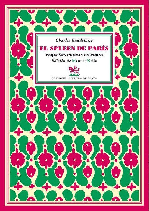 Book El spleen de París Baudelaire
