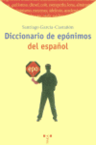 Kniha Diccionario de epónimos del español García Castañón