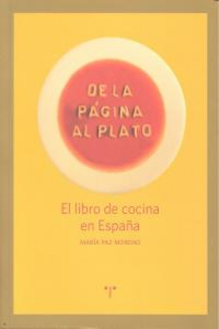 Kniha De la página al plato Moreno