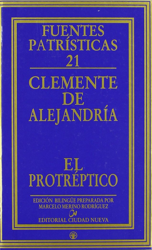 Kniha Protréptico Clemente de Alejandría