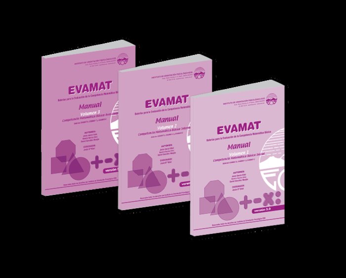 Книга EVAMAT Vol. 1 (Manual). Versión 3.0. Batería para la Evaluación de la Competencia Matemática García Vidal