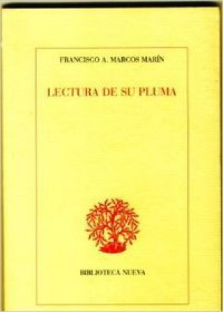 Книга Lectura de su pluma MARCOS MARIN