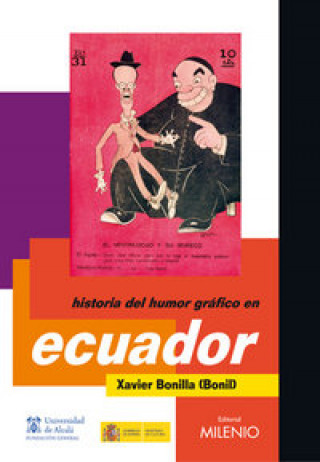 Kniha Historia del Humor Gráfico en Ecuador Bonilla