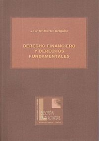 Kniha Derecho financiero y derechos fundamentales Martín Delgado