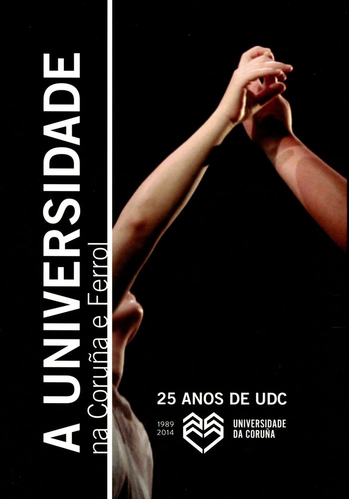 Carte 25 anos de UDC. A Universidade na Coruña e Ferrol De Gabriel Fernández