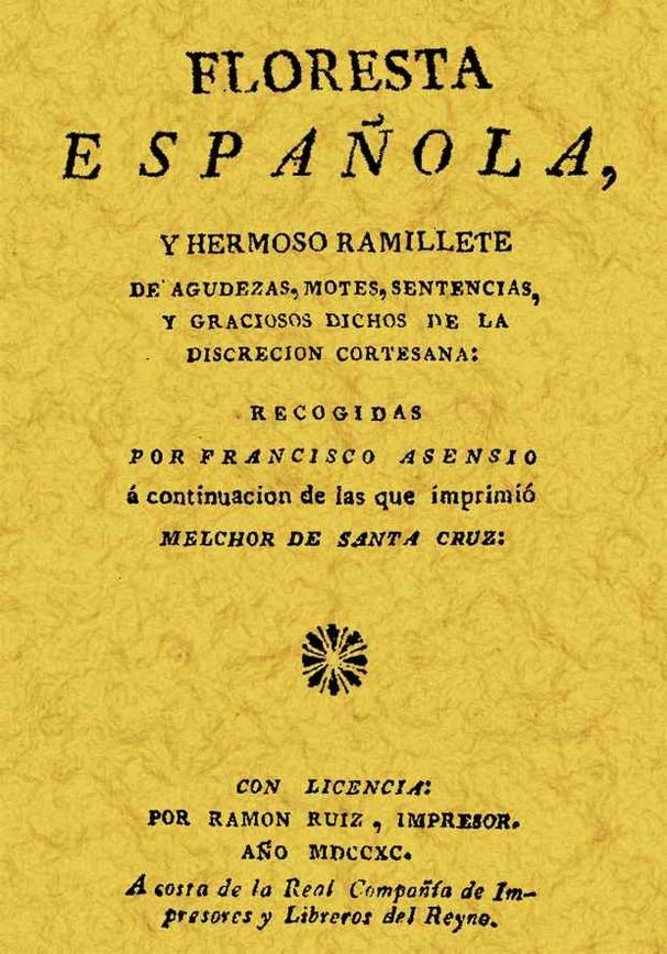 Libro Floresta española Asensio