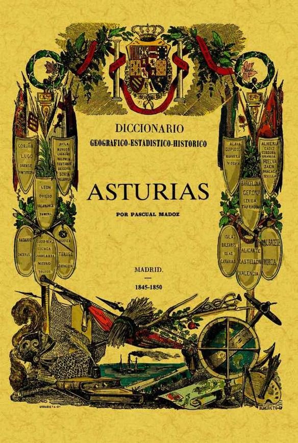 Kniha Asturias. Diccionario-Estadístico-Histórico de España y sus posesiones de ultramar Madoz