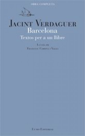 Kniha Barcelona. Textos per a un llibre Verdaguer