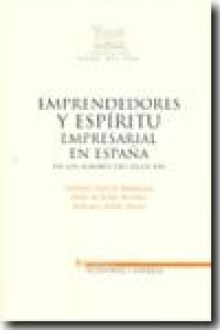 Kniha EMPRENDEDORES Y ESPIRITU EMPRESARIAL EN ESPAÑA JORGE MORENO