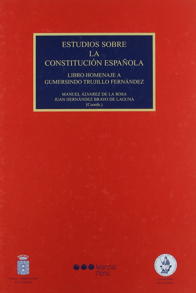 Книга Estudios sobre la Constitución Española TRUJILLO
