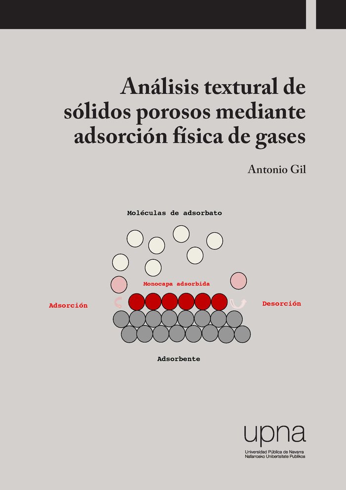 Knjiga Análisis textural de sólidos porosos mediantes adsorción física de gases Gil Bravo