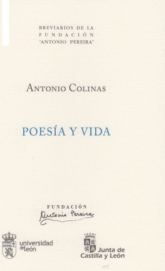 Book Poesía y vida Colinas Lobato