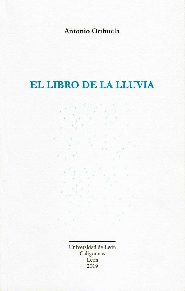 Knjiga El libro de la lluvia Orihuela