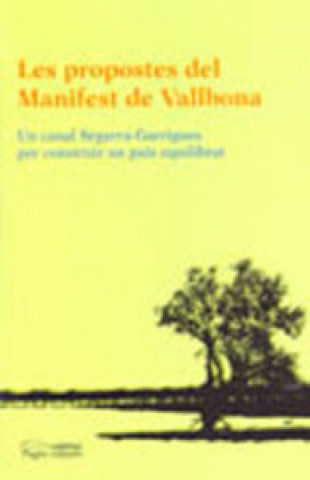 Knjiga Les propostes del Manifest de Vallbona 