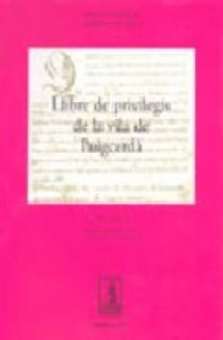 Knjiga Llibre de Privilegis de la Vila de Puigcerdà Bosom Isern