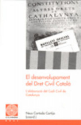 Carte El desenvolupament del Dret Civil Català 