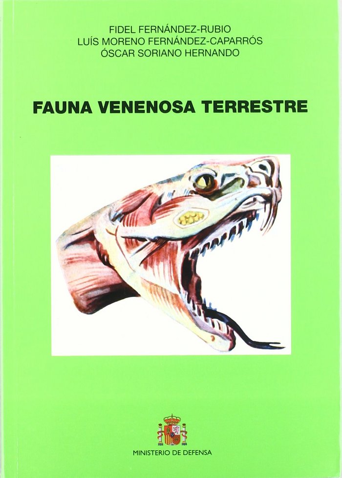 Kniha Fauna venenosa terrestre FERNANDEZ RUBIO