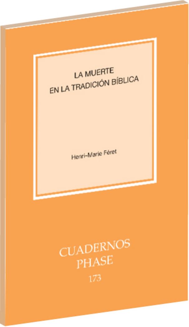Knjiga La muerte en la tradición bíblica Féret