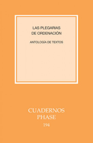 Knjiga Plegarias de ordenación Oñatibia