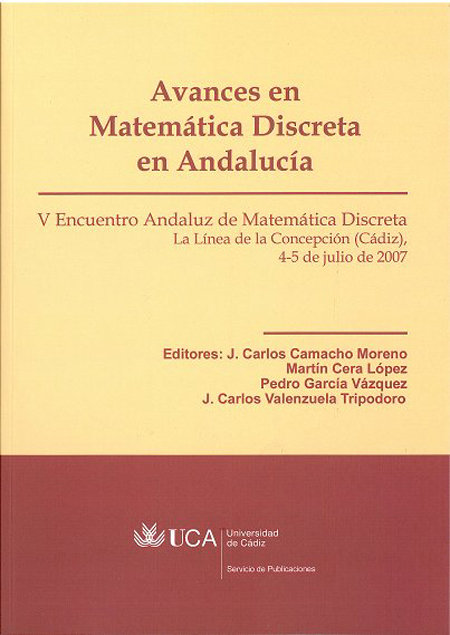 Knjiga Avances en matemática discreta en Andaluc­a 