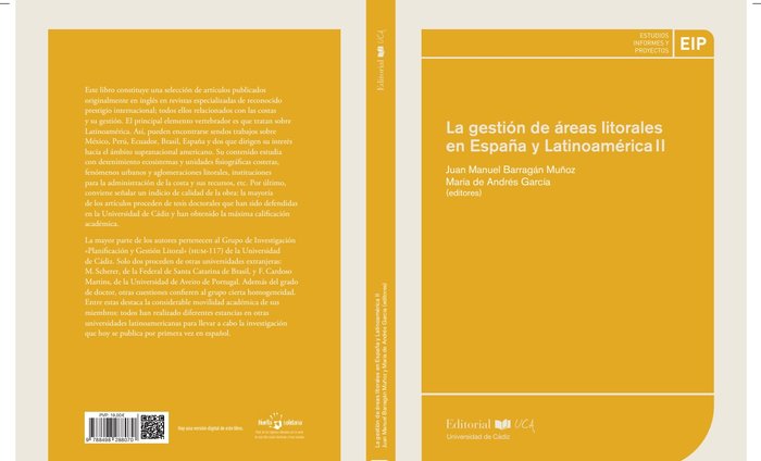 Kniha La gestión de áreas litorales en España y Latinoamérica II 