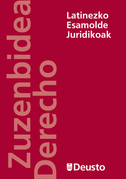 Book Latinezko Esamolde Juridikoak 