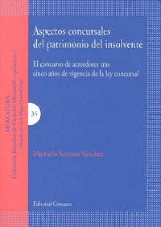 Kniha ASPECTOS CONCURSALES DEL PATRIMONIO DEL INSOLVENTE. EMBID IRUJO