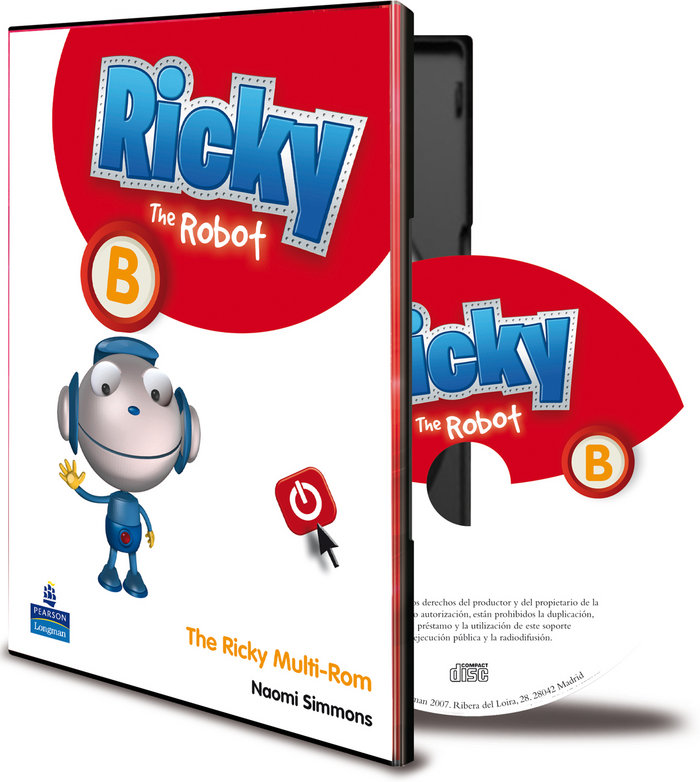 Knjiga RICKY THE ROBOT B RICKY-ROM Simmons