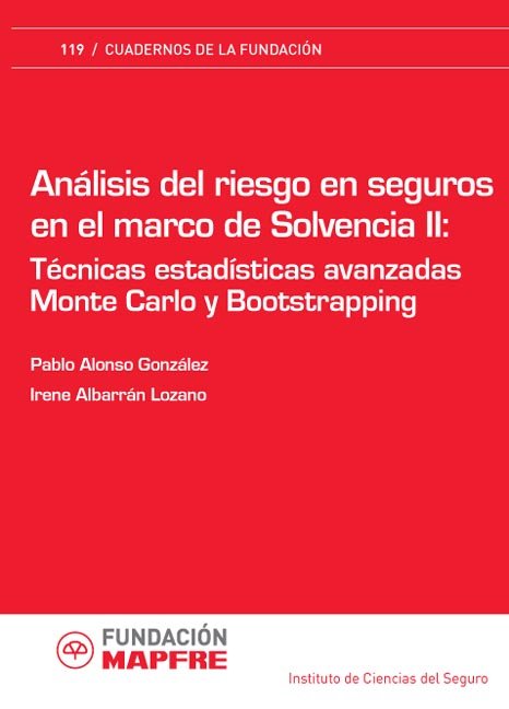Knjiga Analisis del riesgo en seguros ALONSO GONZALEZ
