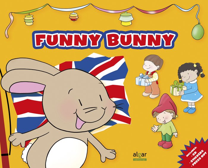 Knjiga FUNNY BUNNY 2AÑ-EI-LA+CD Rebeca Rodrigo Fuentenebro