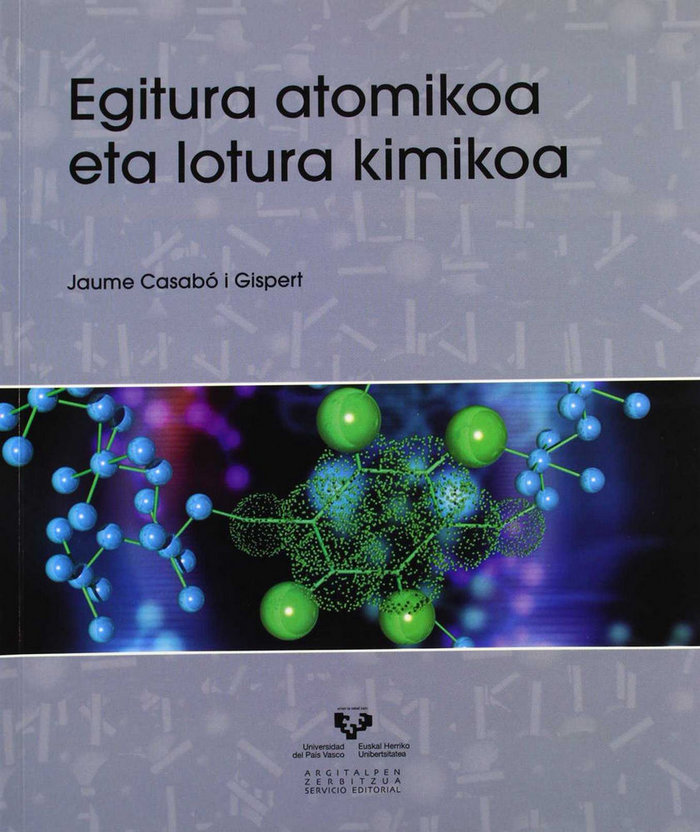 Kniha Egitura atomikoa eta lotura kimikoa Casabó i Gispert
