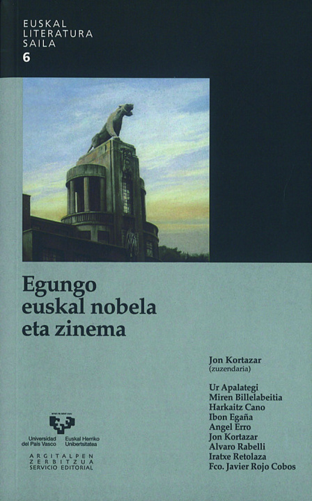 Book Egungo euskal nobela eta zinema 